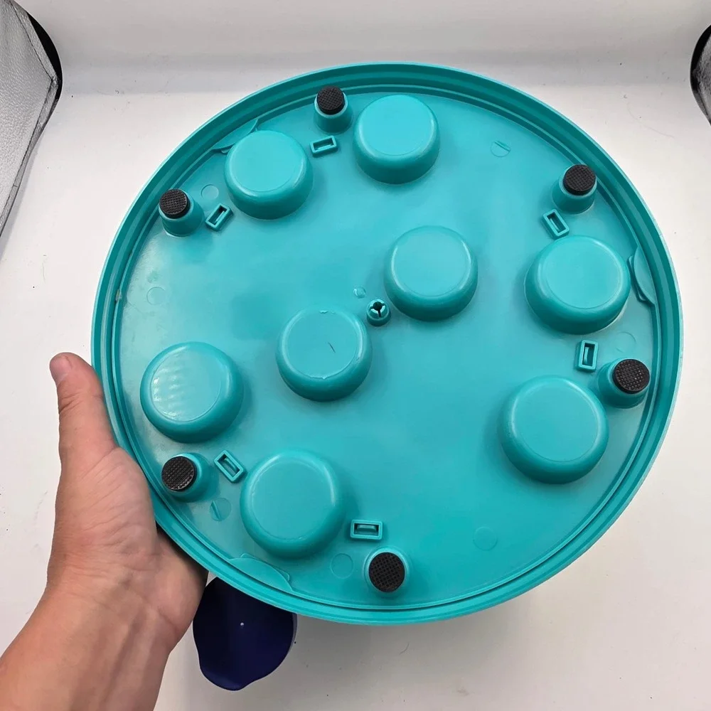 ZippyPaws‎ SmartyPaws Puzzler Teal Interactive Dog Toy Game Slow Feeder L3